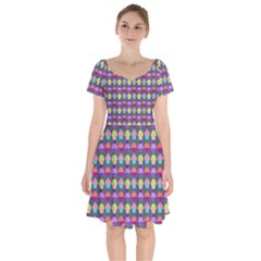 Pattern 212 Short Sleeve Bardot Dress by GardenOfOphir