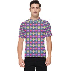 Pattern 212 Men s Short Sleeve Rash Guard by GardenOfOphir