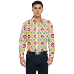 Pattern 214 Men s Long Sleeve  Shirt by GardenOfOphir