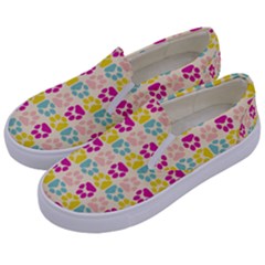 Pattern 214 Kids  Canvas Slip Ons by GardenOfOphir