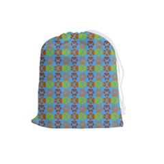 Pattern 213 Drawstring Pouch (large) by GardenOfOphir