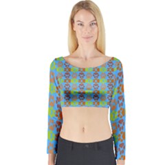 Pattern 213 Long Sleeve Crop Top by GardenOfOphir