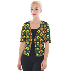 Pattern 215 Cropped Button Cardigan by GardenOfOphir