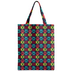 Pattern 217 Zipper Classic Tote Bag by GardenOfOphir