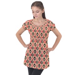 Pattern 216 Puff Sleeve Tunic Top by GardenOfOphir