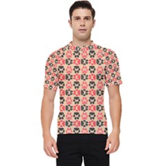 Pattern 216 Men s Short Sleeve Rash Guard by GardenOfOphir