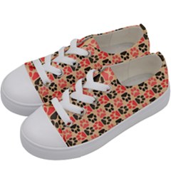 Pattern 216 Kids  Low Top Canvas Sneakers by GardenOfOphir