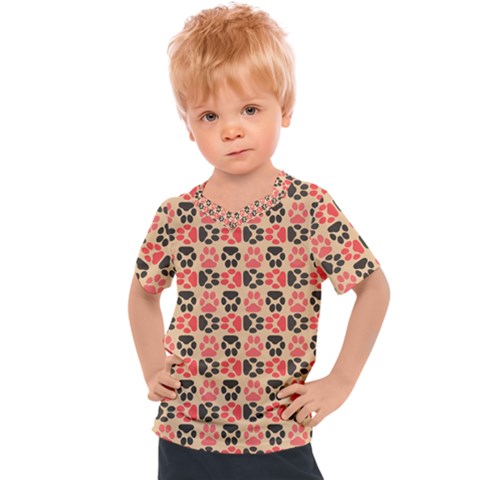 Pattern 216 Kids  Sports Tee by GardenOfOphir