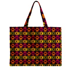 Pattern 218 Zipper Mini Tote Bag by GardenOfOphir