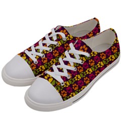 Pattern 218 Men s Low Top Canvas Sneakers by GardenOfOphir