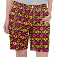 Pattern 218 Women s Pocket Shorts by GardenOfOphir