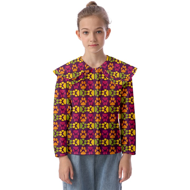 Pattern 218 Kids  Peter Pan Collar Blouse