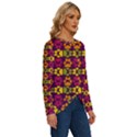 Pattern 218 Long Sleeve Crew Neck Pullover Top View3