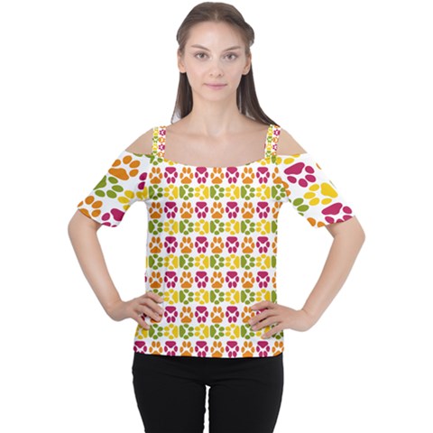 Pattern 219 Cutout Shoulder Tee by GardenOfOphir