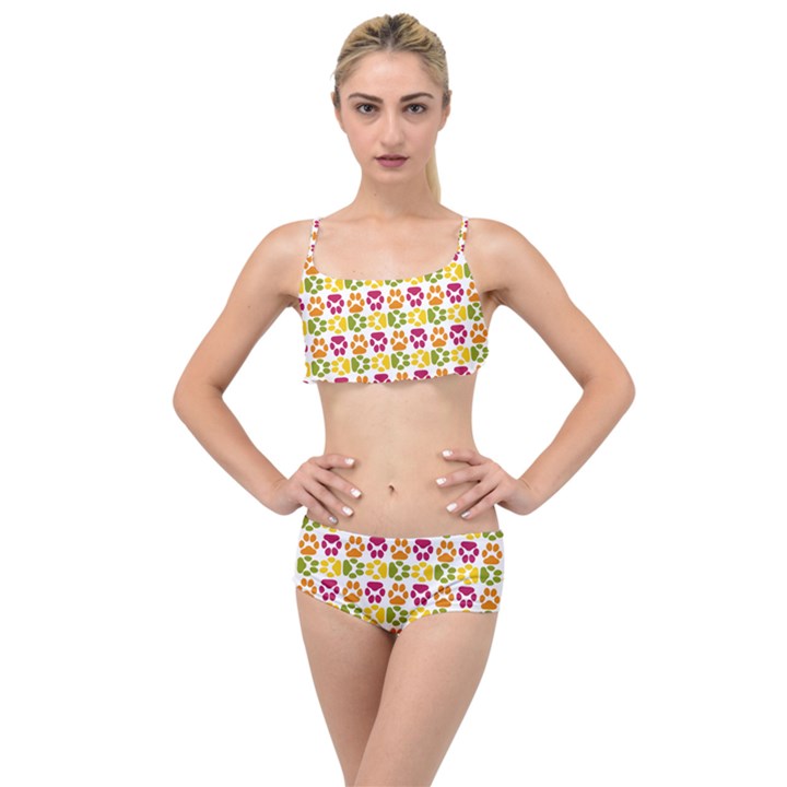 Pattern 219 Layered Top Bikini Set