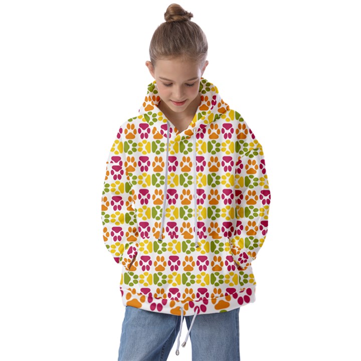 Pattern 219 Kids  Oversized Hoodie