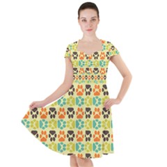 Pattern 220 Cap Sleeve Midi Dress by GardenOfOphir