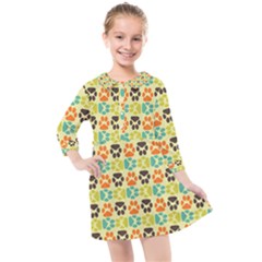 Pattern 220 Kids  Quarter Sleeve Shirt Dress by GardenOfOphir