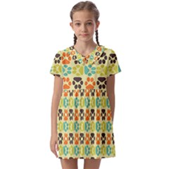 Pattern 220 Kids  Asymmetric Collar Dress by GardenOfOphir