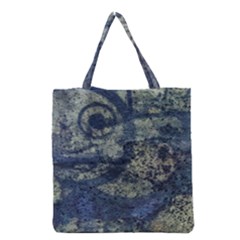 Elemental Beauty Abstract Print Grocery Tote Bag by dflcprintsclothing