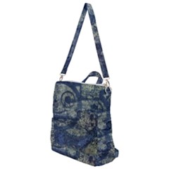 Elemental Beauty Abstract Print Crossbody Backpack by dflcprintsclothing