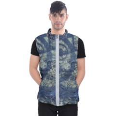 Elemental Beauty Abstract Print Men s Puffer Vest by dflcprintsclothing