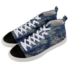 Elemental Beauty Abstract Print Men s Mid-top Canvas Sneakers by dflcprintsclothing