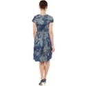 Elemental Beauty Abstract Print Cap Sleeve Midi Dress View2