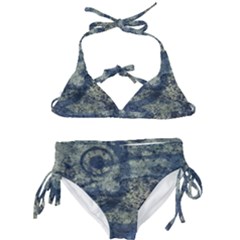 Elemental Beauty Abstract Print Kids  Classic Bikini Set by dflcprintsclothing