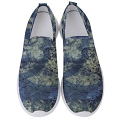 Elemental Beauty Abstract Print Men s Slip On Sneakers by dflcprintsclothing