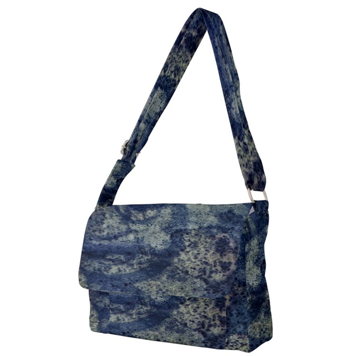 Elemental Beauty Abstract Print Full Print Messenger Bag (L)