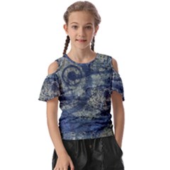 Elemental Beauty Abstract Print Kids  Butterfly Cutout Tee by dflcprintsclothing