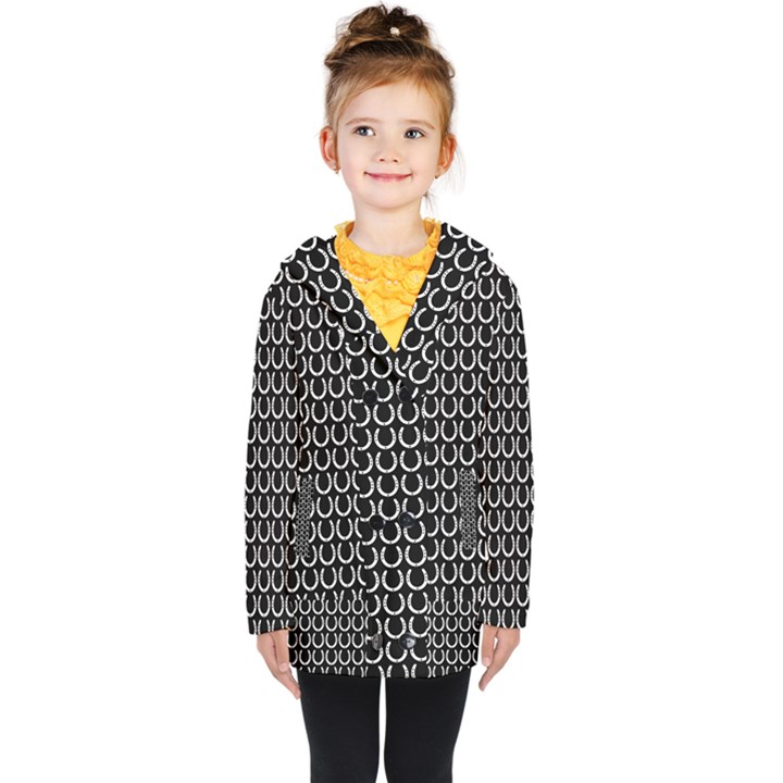 Pattern 222 Kids  Double Breasted Button Coat