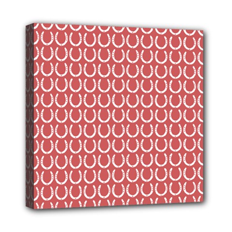 Pattern 223 Mini Canvas 8  X 8  (stretched) by GardenOfOphir