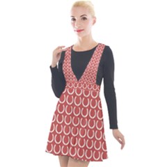 Pattern 223 Plunge Pinafore Velour Dress by GardenOfOphir