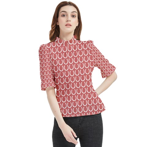 Pattern 223 Frill Neck Blouse by GardenOfOphir