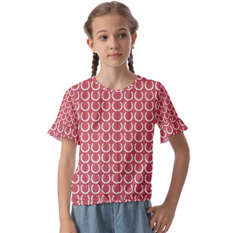 Pattern 223 Kids  Cuff Sleeve Scrunch Bottom Tee by GardenOfOphir