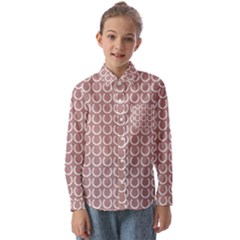 Pattern 224 Kids  Long Sleeve Shirt by GardenOfOphir