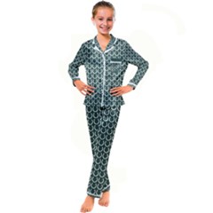 Pattern 227 Kid s Satin Long Sleeve Pajamas Set