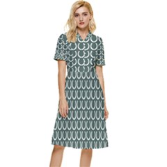 Pattern 227 Button Top Knee Length Dress by GardenOfOphir