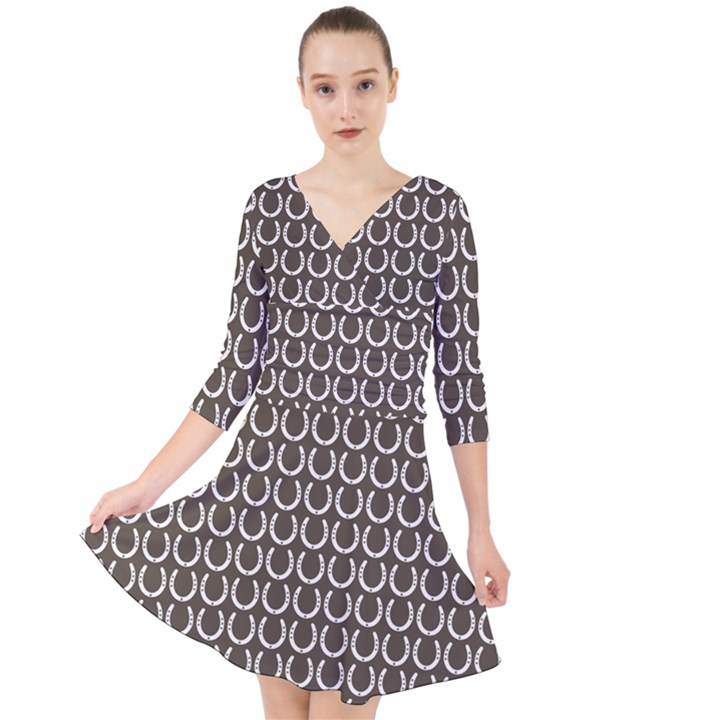 Pattern 228 Quarter Sleeve Front Wrap Dress