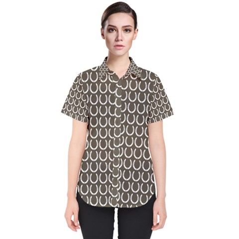 Pattern 228 Women s Short Sleeve Shirt by GardenOfOphir