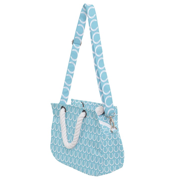 Pattern 230 Rope Handles Shoulder Strap Bag