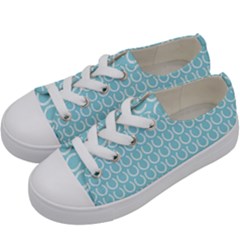 Pattern 230 Kids  Low Top Canvas Sneakers by GardenOfOphir