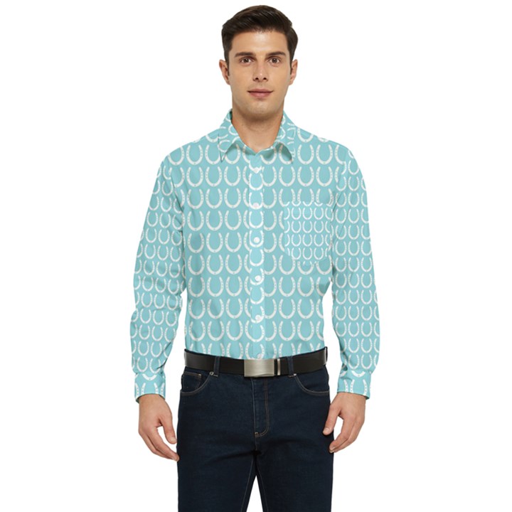 Pattern 230 Men s Long Sleeve Pocket Shirt 