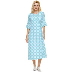 Pattern 230 Double Cuff Midi Dress by GardenOfOphir