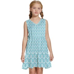 Pattern 230 Kids  Sleeveless Tiered Mini Dress by GardenOfOphir