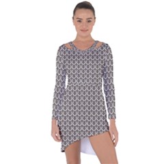 Pattern 229 Asymmetric Cut-out Shift Dress by GardenOfOphir