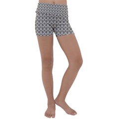 Pattern 229 Kids  Lightweight Velour Yoga Shorts by GardenOfOphir