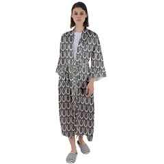 Pattern 229 Maxi Satin Kimono